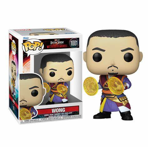 Funko POP! B: Marvel Studios Doctor Strange in the Multiverse of Madness - Wong #1001 Bobble-Head Figure