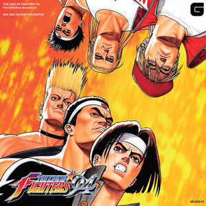 King of Fighters ’94 the Definitive Soundtrack Orange LP Vinyl