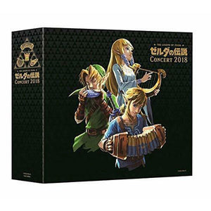 The Legend of Zelda Concert 2018 2 CD + Blu-ray Limited Edition Set