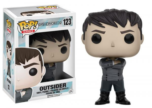 Funko POP! Games: Dishonored 2 - Outsider #123 Vinyl Figure (Box Wear)