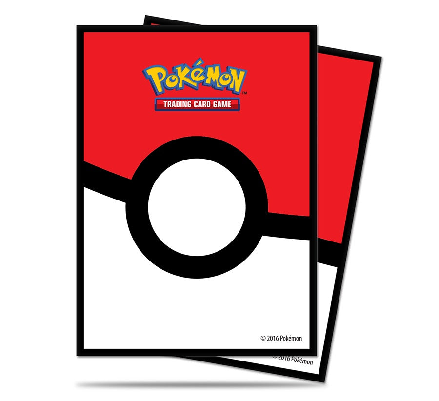 Ultra Pro - Standard Card Deck Sleeves - Pokemon - Pokeball - 65ct