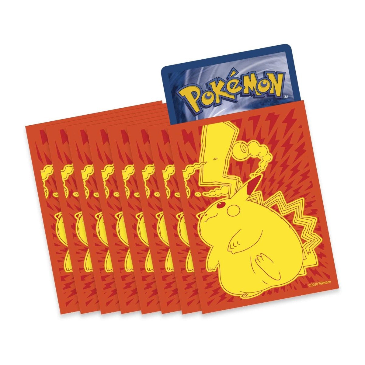 Pokemon TCG - Vivid Voltage - Pikachu VMAX Standard Card Deck Protector Sleeves (65-Count Pack)