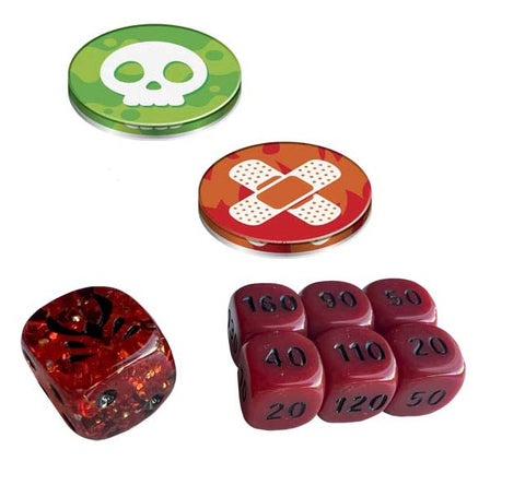 Pokemon Lost Origin Dice and Damage Counters Only