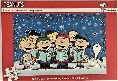 Peanuts Christmas Gang 500 Piece Jigsaw Puzzle