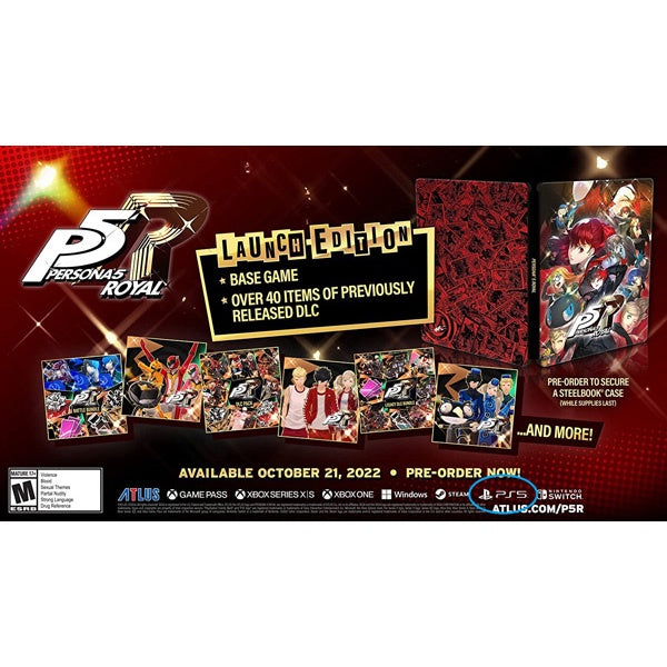 Persona 5 Royal (Steelbook Launch Edition) - PS5