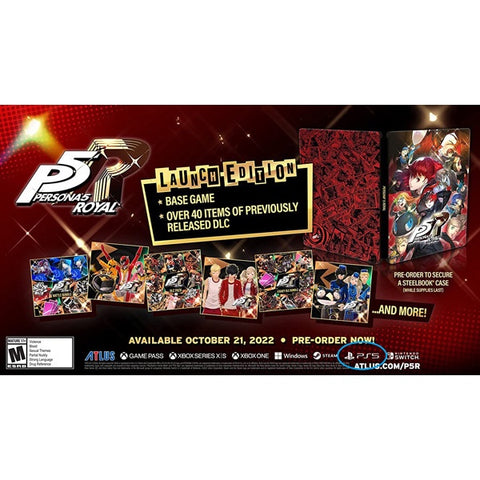 Persona 5 Royal (Steelbook Launch Edition) - PS5