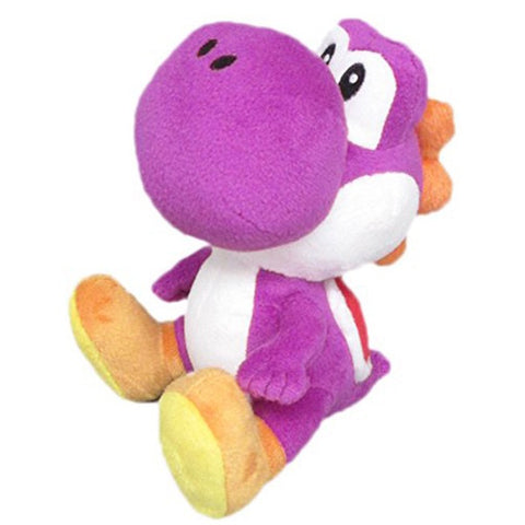 PURPLE YOSHI SUPER MARIO 6" PLUSH TOY [LITTLE BUDD