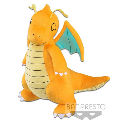 Pokemon Look at the Tail Dragonite Winking 15″ Plush [Banpresto]