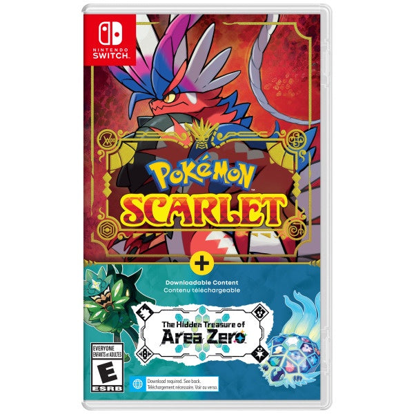 Pokemon Scarlet The Hidden Treasure of Area Zero Bundle (Game and DLC)  - Switch