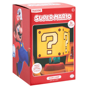 Super Mario Question Block Icon Lamp [Paladone]