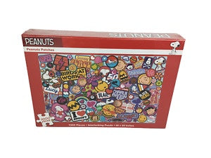 Peanuts Patches 1000 Piece Jigsaw Puzzle