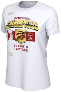 Women's Nike White Toronto Raptors 2019 NBA Finals Champions