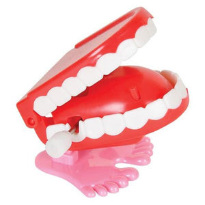 Joke Gag Toys - Wind-Up Chatter Teeth (1.75 inch)