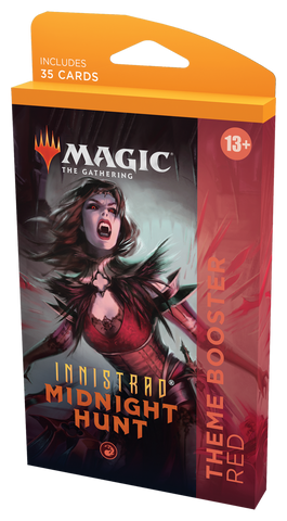MTG Innistrad: Midnight Hunt Theme Boosters Pack - Red