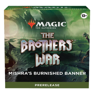 MTG The Brothers' War: Mishra's Burnished Banner - Prerelease at Home Pack Kit