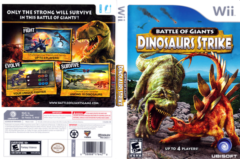Battle of Giants: Dinosaurs Strike - Wii (Pre-owned)