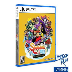 Shantae and the Seven Sirens, Jeu Sony Playstation 4 Ps4 / Ps5 Limited Run Games LRG #343 - Jeux vidéo Shantae and the Seven Sirens, Jeu Sony Playstation 4 Ps4 / Ps5 Limited Run Games LRG #343 - Jeux vidéo