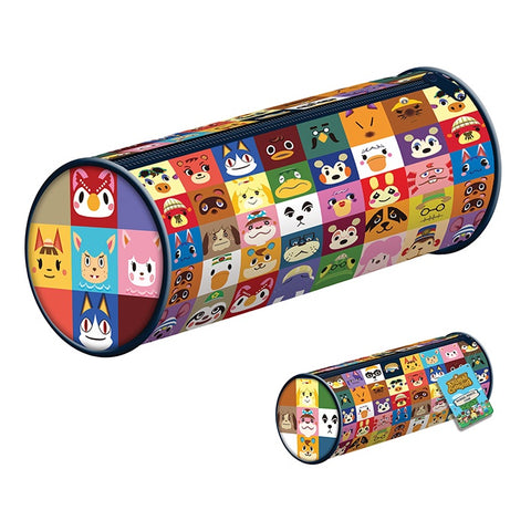 Animal Crossing (Villager Squares) Barrel Pencil Case