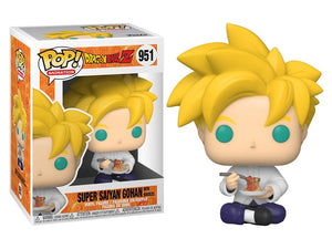 Funko POP! Animation: Dragon Ball Z - Super Saiyan Gohan With Noodles #951 Vinyl Figure