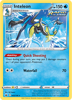 Inteleon - 043/198 - Holo Rare
