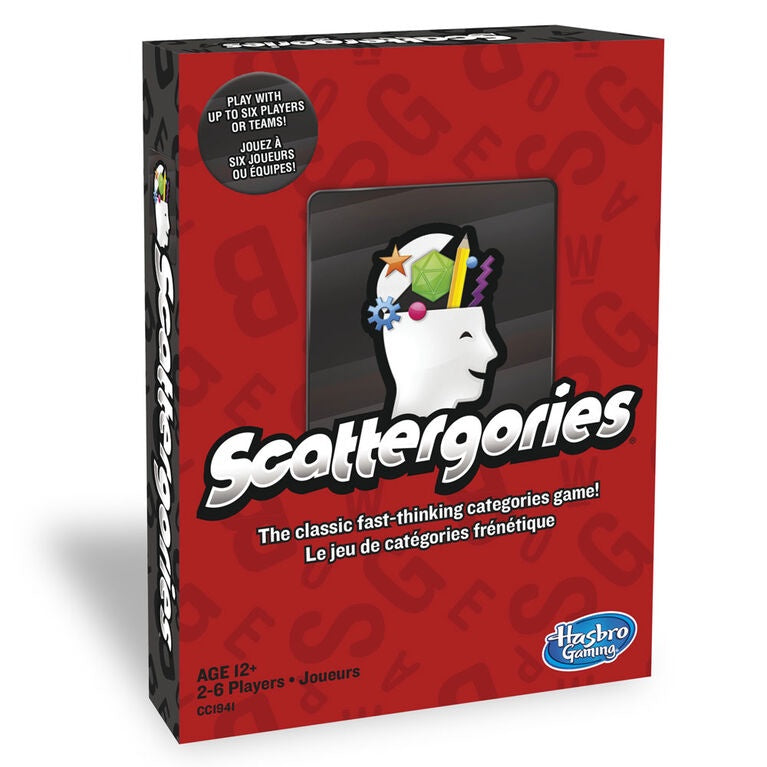 Scattergories Classic Game