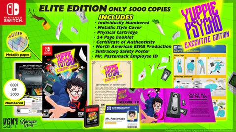 Yuppie Psycho: Executive Edition (Elite Edition) [VGNY Soft] - Switch
