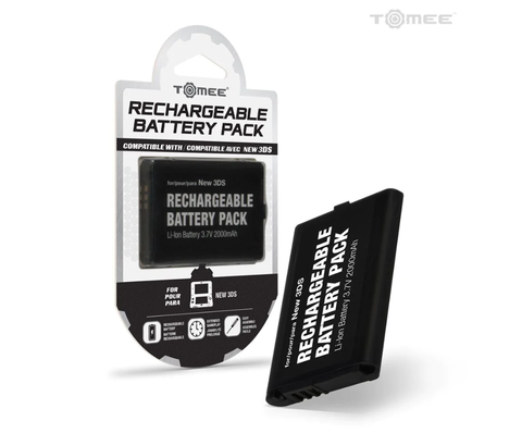 TOMEE Rechargeable Battery Pack for New Nintendo 3DS