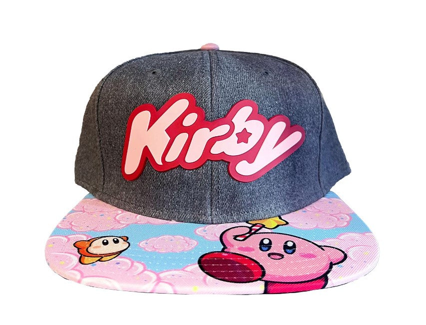 Kirby Logo Characters Snapback Hat