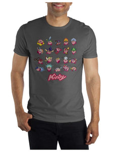 Kirby Forms Logo Grey T-Shirt