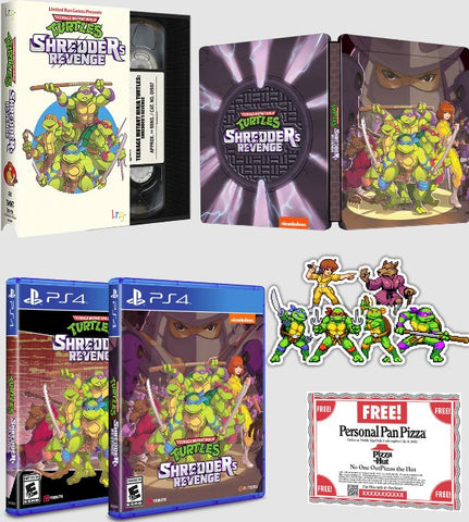 Teenage Mutant Ninja Turtles Shredders Revenge Classic Edition (Limited Run Games) - PS4