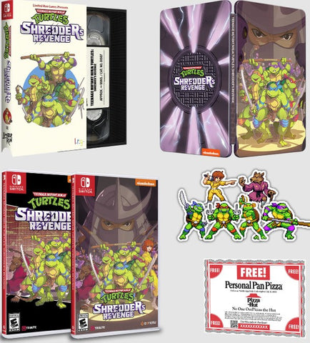 Teenage Mutant Ninja Turtles Shredders Revenge Classic Edition (Limited Run Games) - Switch