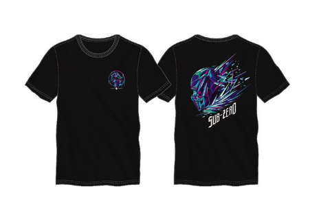 Mortal Kombat - Subzero Double Hit Black Men's T-Shirt