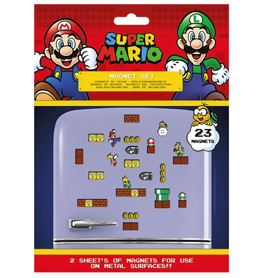 Super Mario Magnet Set