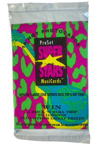 ProSet Super Stars MusiCards (10 Photocards per Pack)