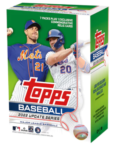 2022 Topps MLB Baseball Update Series Blaster Box