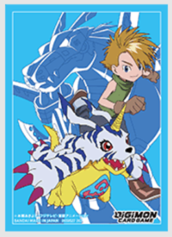 Digimon Card Game Sleeves - Matt & Gabumon - 60ct