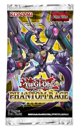 Yu-Gi-Oh! Phantom Rage Booster Pack 1st Edition