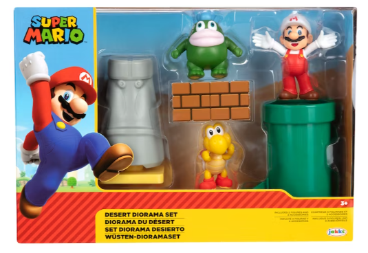 Super Mario - Desert Diorama Set [Jakks Pacific]