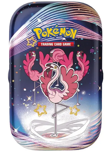 Pokemon Scarlet & Violet: Paldean Fates TCG Mini Single Tin - Flamigo