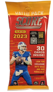 2023 Panini Score NFL Football Trading Cards 30-Card Jumbo Value Fat Pack