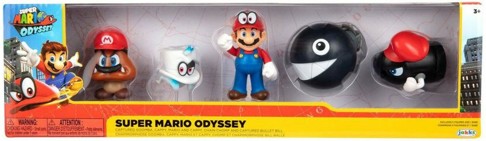 Super Mario Odyssey 5 Figure Set [Jakks Pacific]