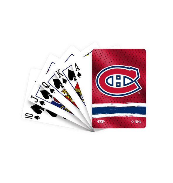 NHL Playing Cards - Montreal Canadiens