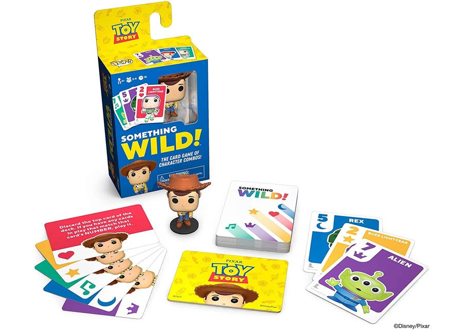 SOMETHING WILD: DISNEY TOY STORY GAME - WOODY (HANG TAB HAS STAPLES)