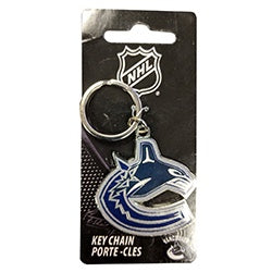 NHL - Team Logo Metal Keychain - Vancouver Canucks