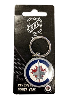 NHL - Team Logo Metal Keychain - Winnipeg Jets