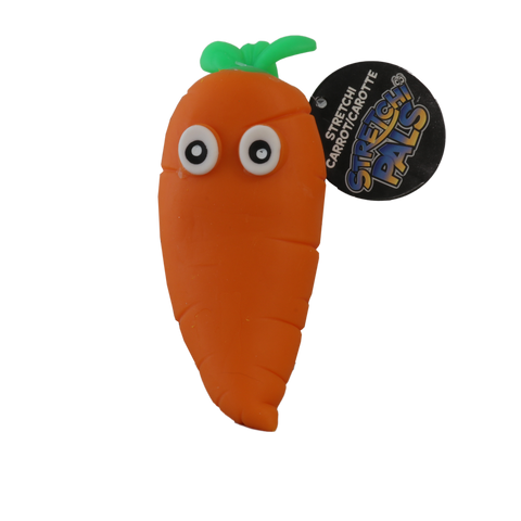 Stretchi Pals - Squeeze Stretch Toy - Carrot