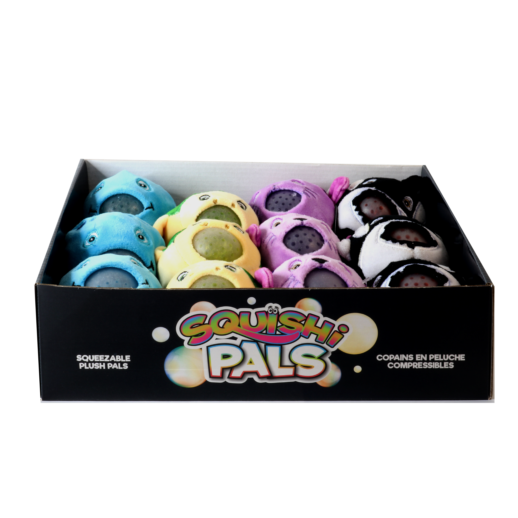 Squishi Pals Plush Squeeze Ball - Aquatic Water Animals (1 Random Plush Ball)
