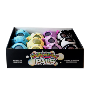 Squishi Pals Plush Squeeze Ball - Aquatic Water Animals (1 Random Plush Ball)