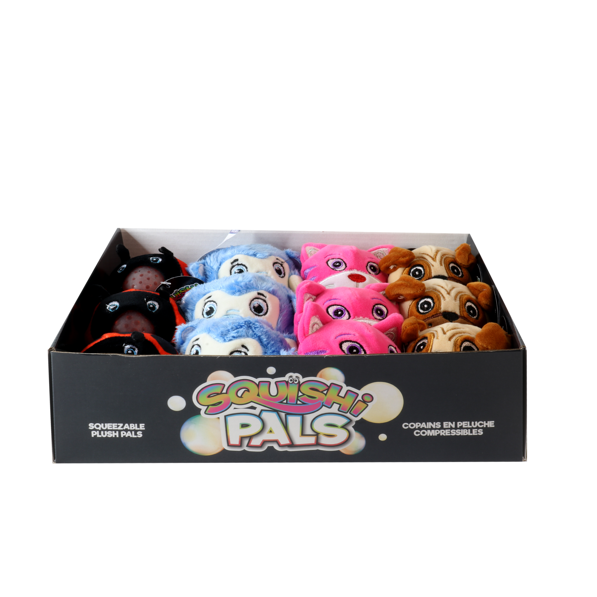 Squishi Pals Plush Squeeze Ball - Animals 2 (1 Random Plush Ball)