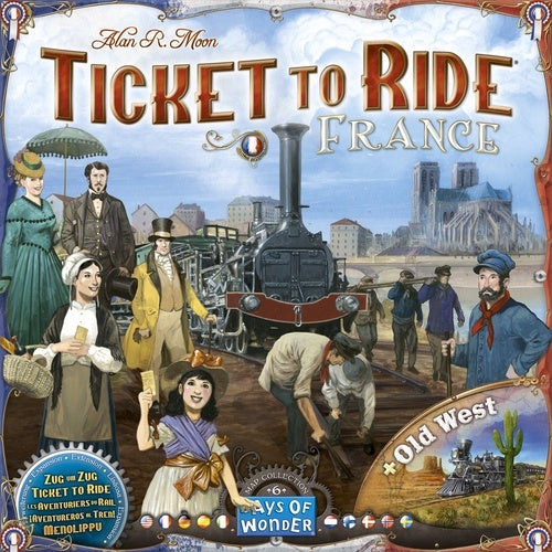 Ticket to Ride: Map #6 - France / Old West